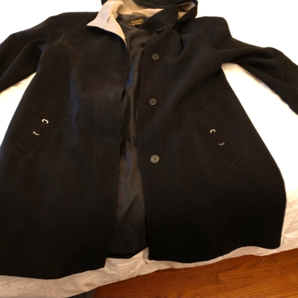 Ladies black and taupe jacket